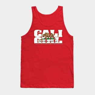 Cali Girl (Bear Flag Design) Tank Top